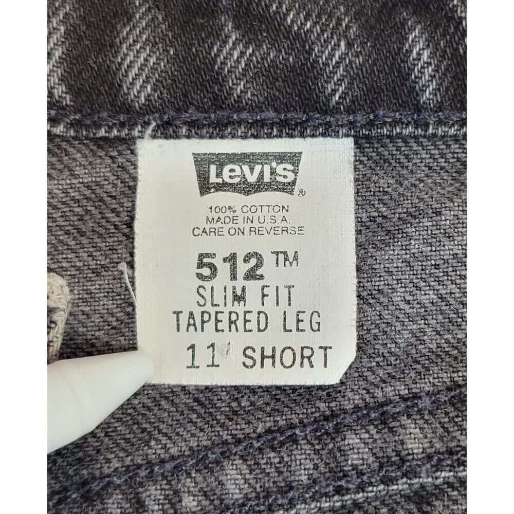 512 90s Levi's Black, tagged size 11 short - Picture 2 of 4
